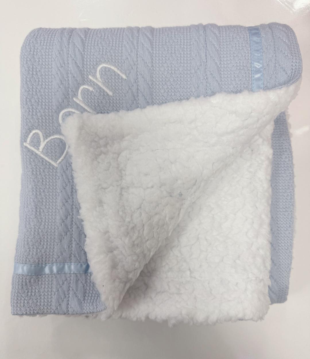 Born in 2026 / Personalised Blanket