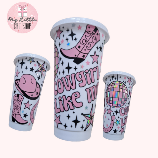 Cowgirl Like Me Cold Cup